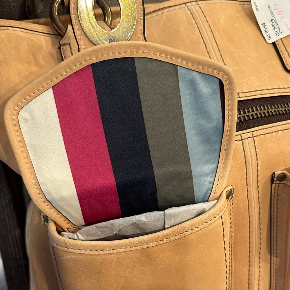 Coach 65th anniversary vintage legacy collection large GiGi handbag. NWT - Picture 3 of 12